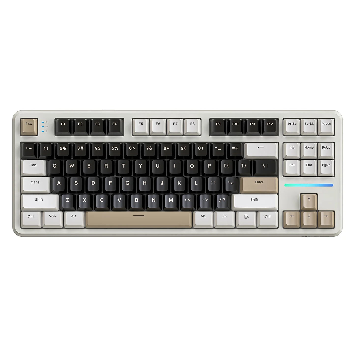 Attack Shark X87 Wireless Gaming Keyboard – RGB, Hot Swap, Misty Blue – Best Price in Pakistan