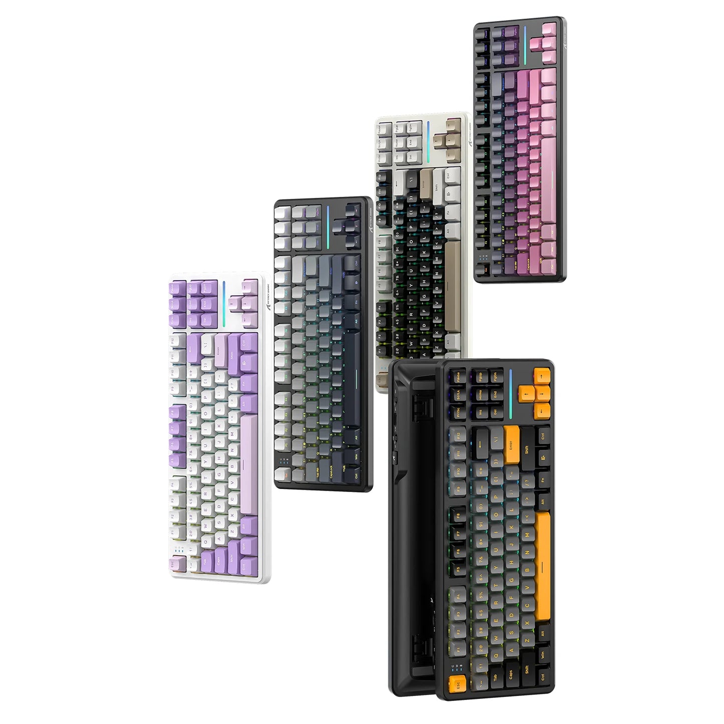 Attack Shark X87 Wireless Gaming Keyboard – RGB, Hot Swap, Misty Blue – Best Price in Pakistan