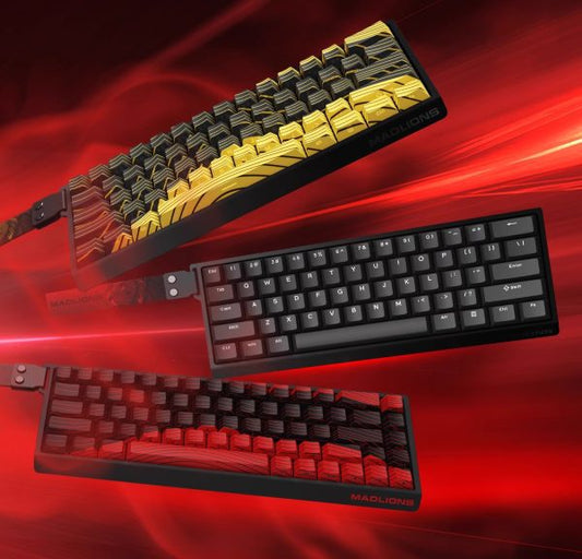 MadLions MAD60HE – 8000Hz Hot-Swap Magnetic Switch RGB Gaming Keyboard (Limited Yellow Edition)
