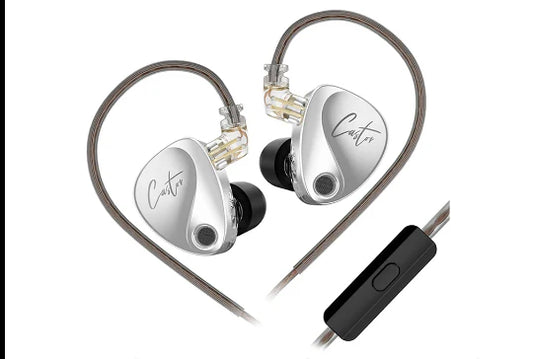 KZ Castor 2 Dual Tuning IEMs (With Mic) – Gaming + Music Mode | Deep Bass | Hi-Fi Earphones
