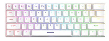 FuryCube H61K – 60% RGB Mechanical Keyboard, Hot-Swappable, Wired USB-C