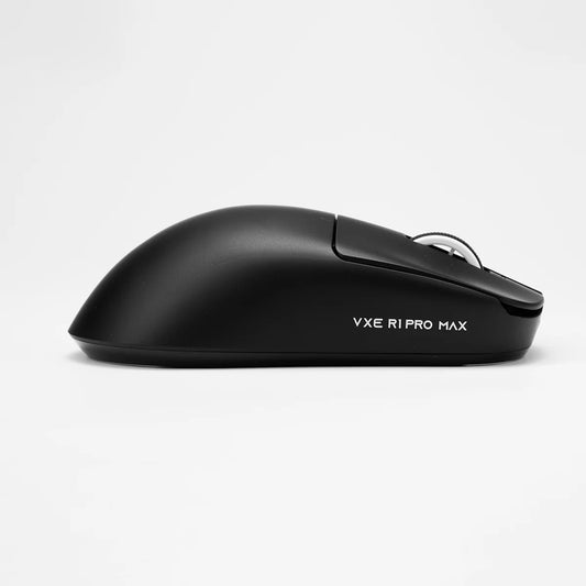 VXE R1 Pro Max wireless mouse black silhouette