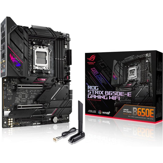ASUS ROG STRIX B650E – E AM5 DDR5 Gaming Motherboard with PCIe 5.0, USB-C, and WiFi 6E