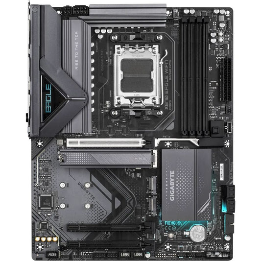 Gigabyte X870 EAGLE WiFi 7 – AM5 DDR5 Motherboard with PCIe 5.0, USB4, and WiFi 7